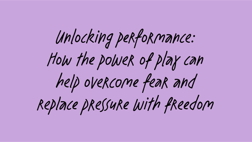 Purple box with text