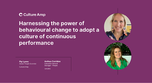 Harnessing the power of behavioural change to adopt a culture of continuous performance thumbnail