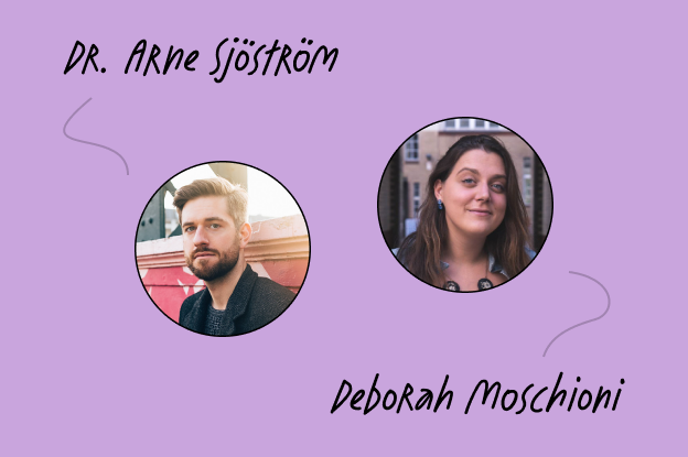 Speakers Dr Arne Sjostrom and Deborah Moschioni
