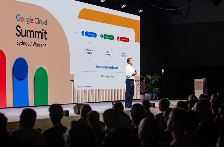 Didier Elzinga at Google Cloud Summit