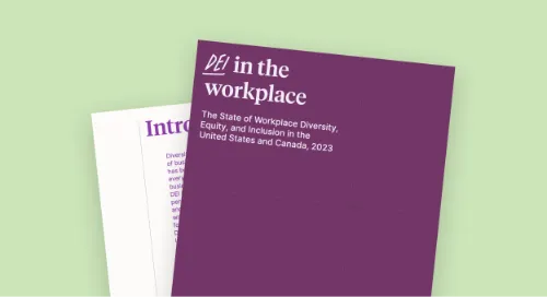 Cover of The State of Workplace Diversity report
