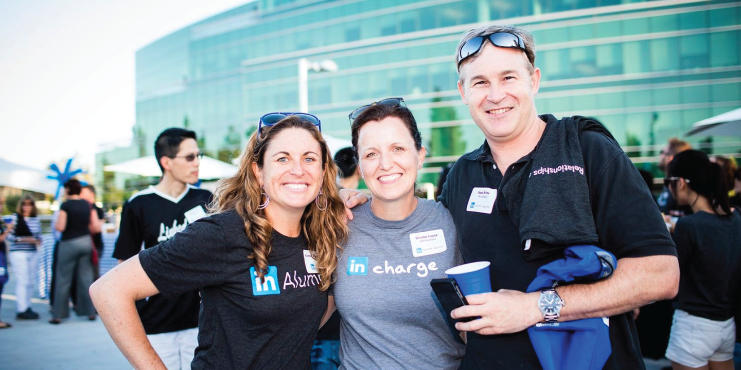 LinkedIn's employee alumni network