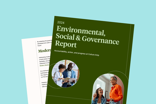 Cover of 2024 Equitable design & impact transparency report