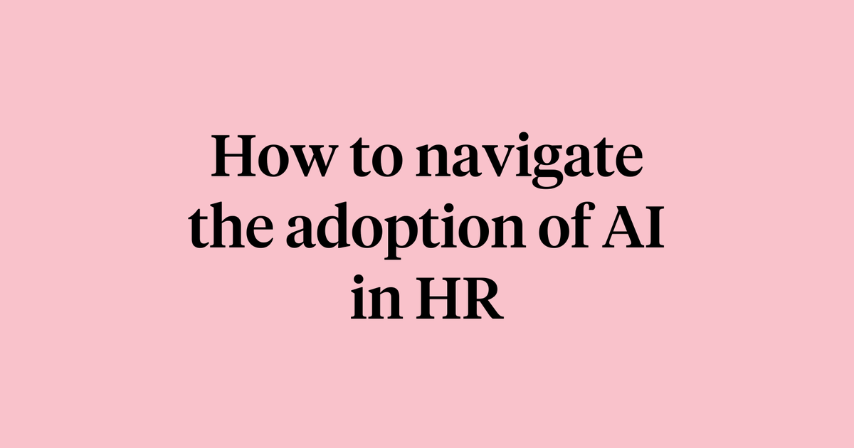 Understanding the adoption of AI in HR | Culture Amp | Culture Amp