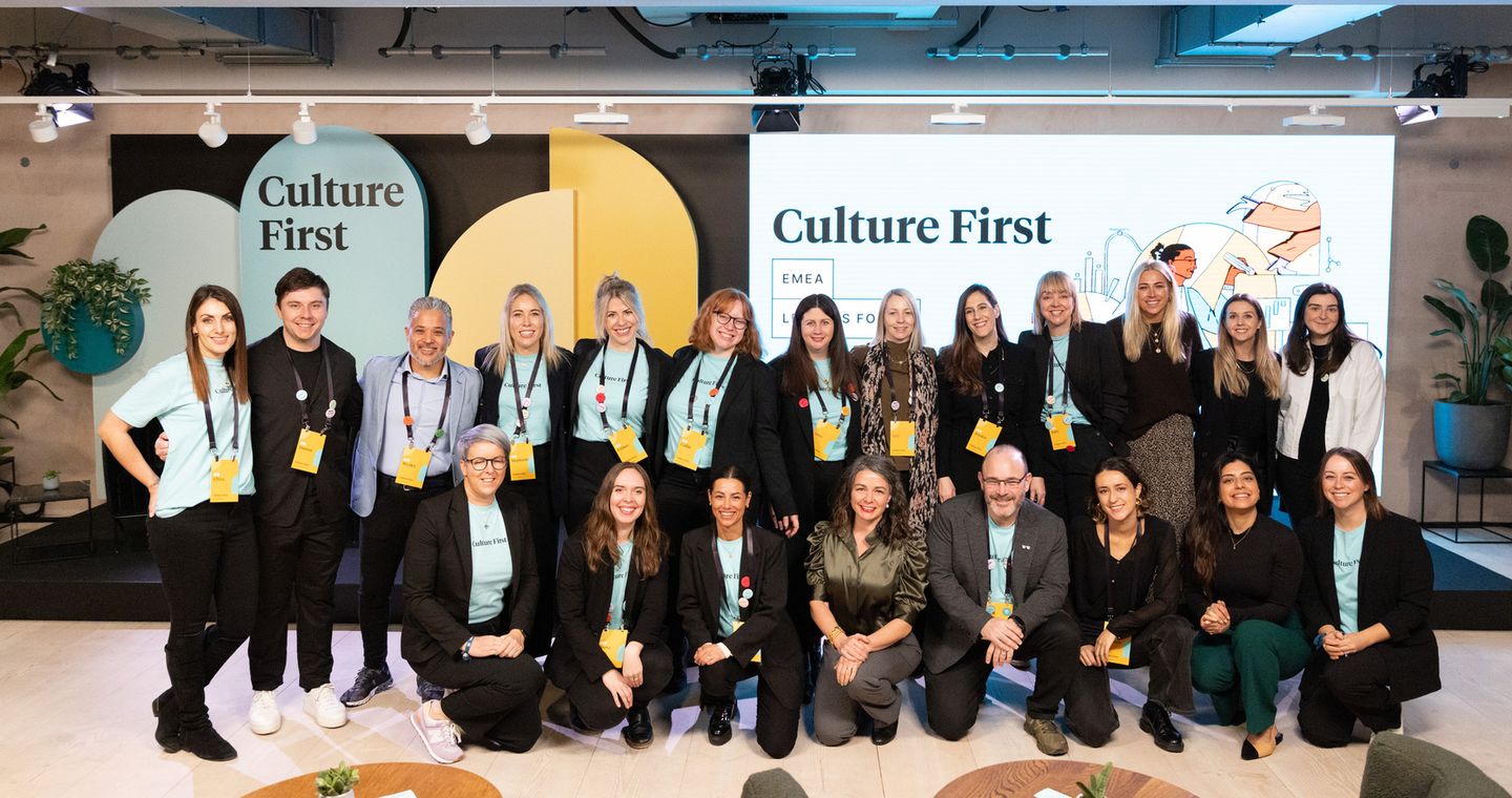 Culture First 2023 EMEA team