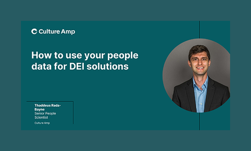 How to use your people data for DEI solutions thumbnail