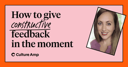 how to give constructive feedback in the moment thumbnail