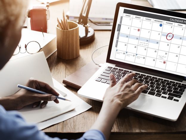 Calendar planner organization management remind concept