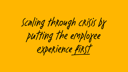 Yellow box with text