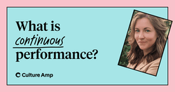 what is continuous performance video thumbnail