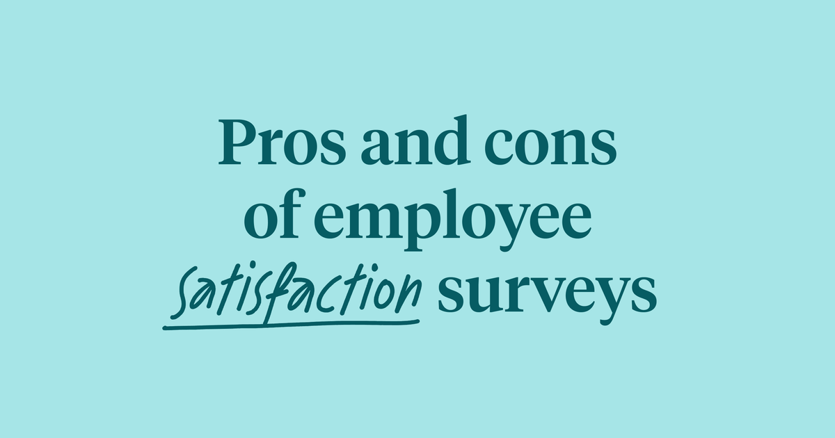 Employee satisfaction surveys Why they’re controversial Culture Amp