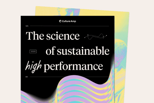 Cover of The science of sustainable high performance report