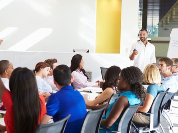 Lunch learn learning development stock photo