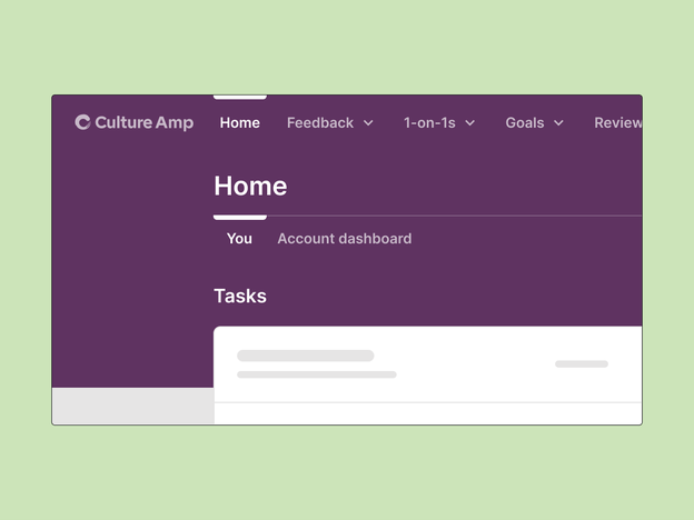 Image displaying Culture Amp's new, unified homepage