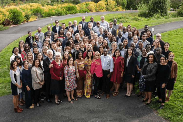 Path staff members pose for a picture