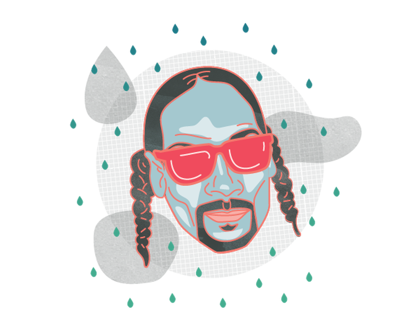 Illustration of Snoop Dog