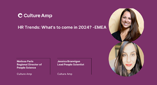 HR Trends: What's to come in 2024? - EMEA