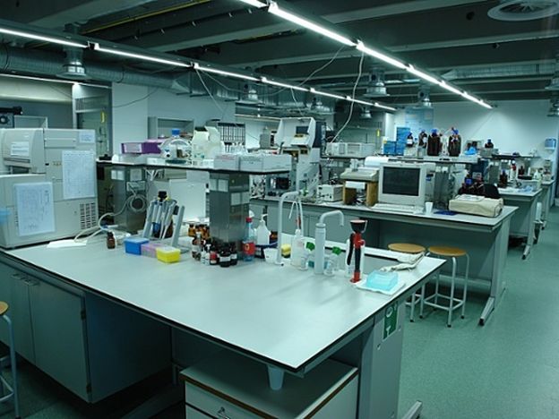 Stock photo lab smaller
