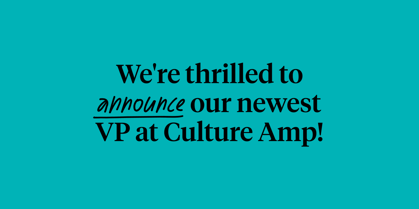 Announcing Reetika Motwane, Culture Amp's new VP of North America
