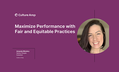 Maximize performance with fair and equitable practices thumbnail