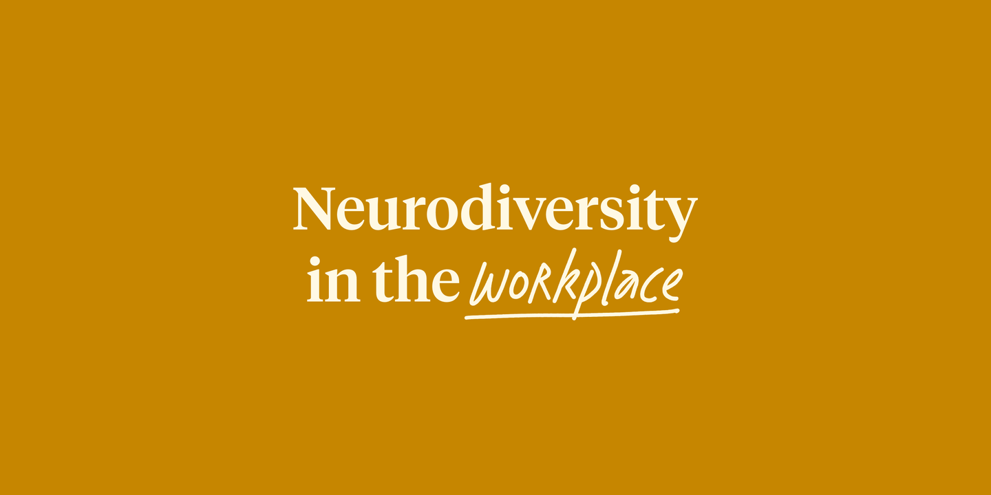 Neurodiversity in the workplace