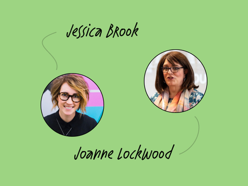 Speakers Jessica Brook and Joanne Lockwood