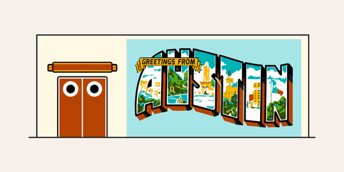 Office illustration of Austin