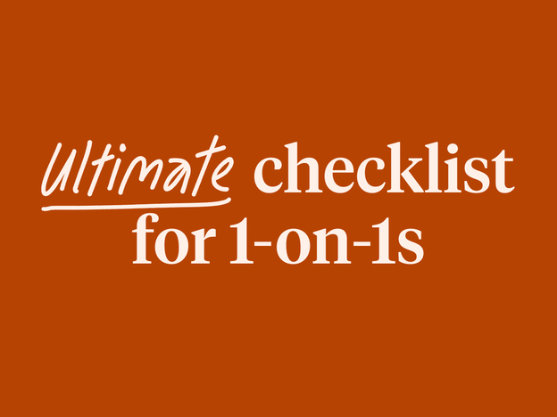 Blog - A manager’s ultimate checklist for effective 1-on-1s