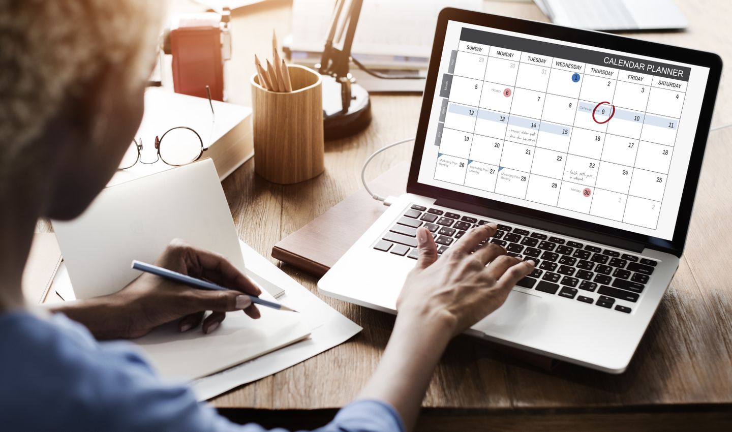 Calendar planner organization management remind concept