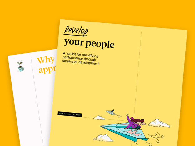 Humanity at work – develop your people – social share