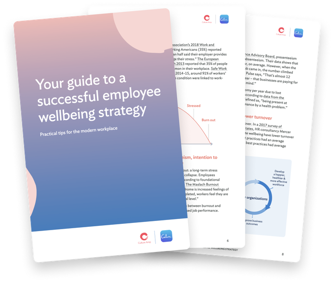 Your guide to a successful employee wellbeing strategy