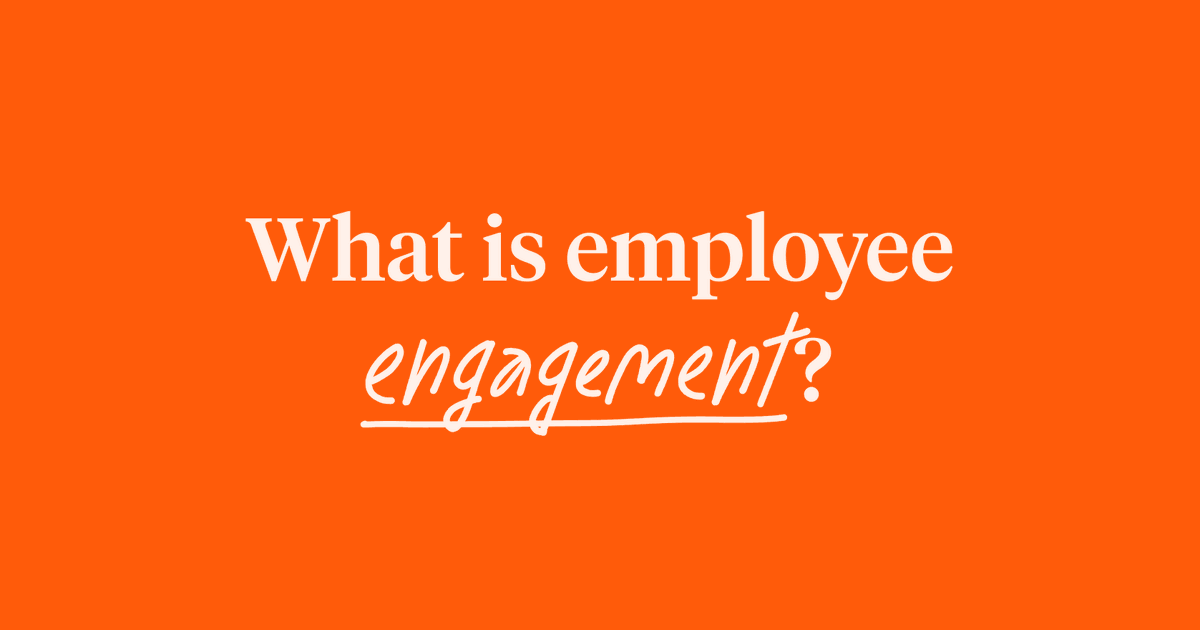 What is employee engagement? | Culture Amp