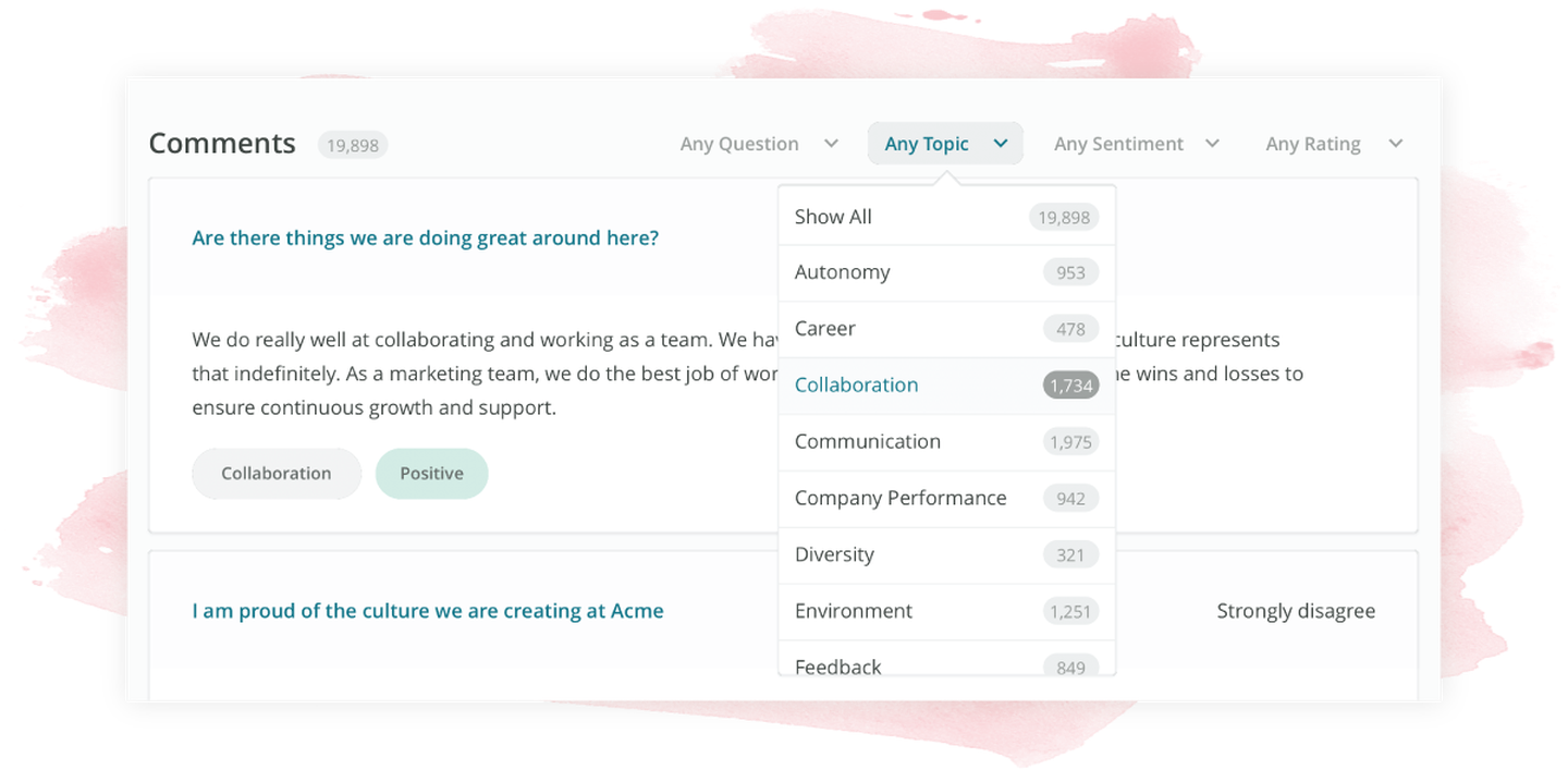 Text analytics screen filters2x