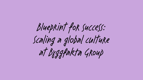 Purple box with text