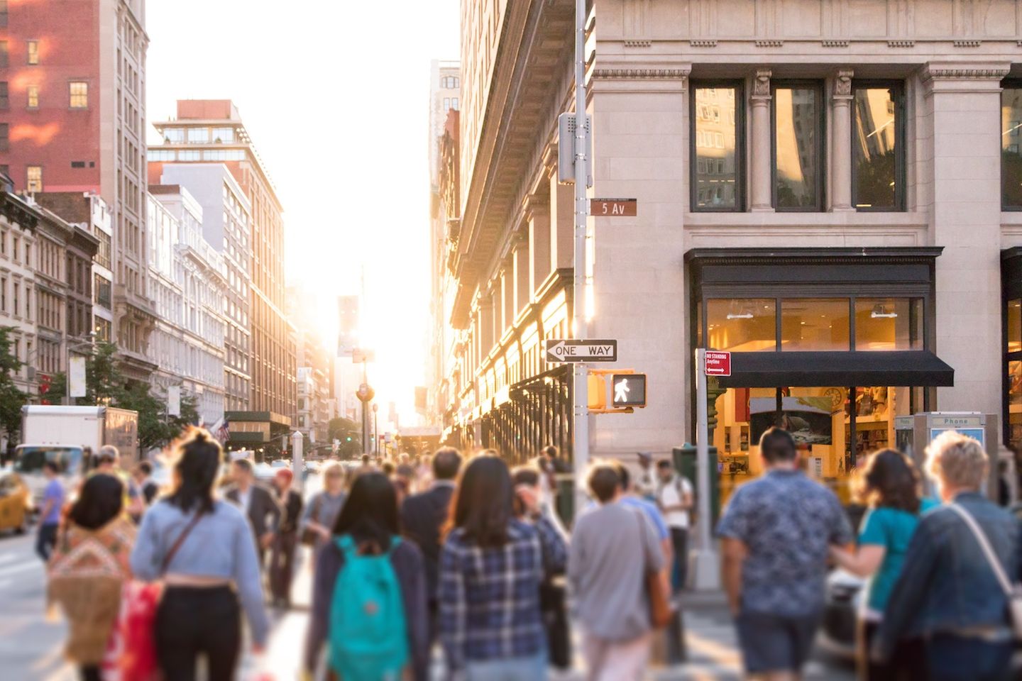 Streetscene stock photo