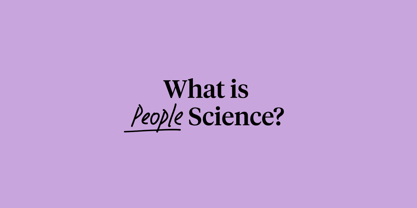 What is people science?